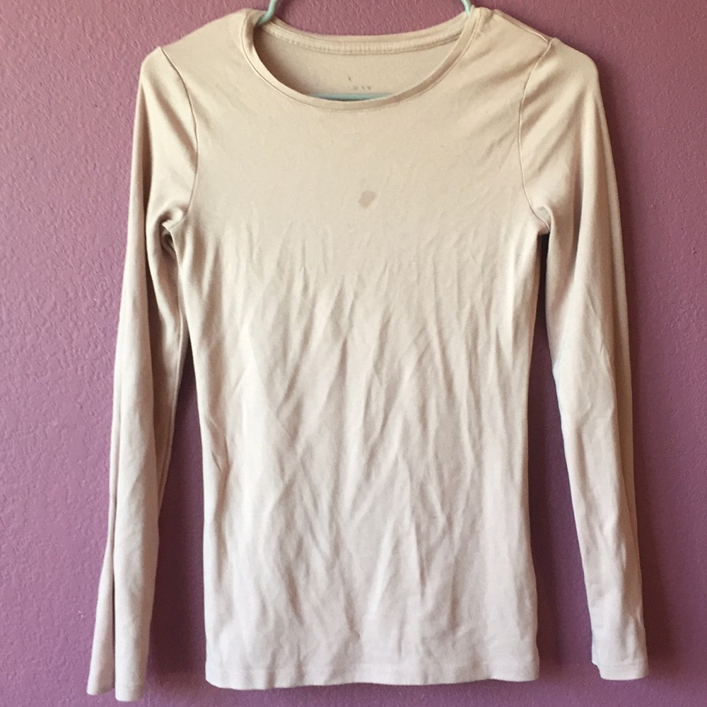 Long Sleeve Pale Pink Shirt